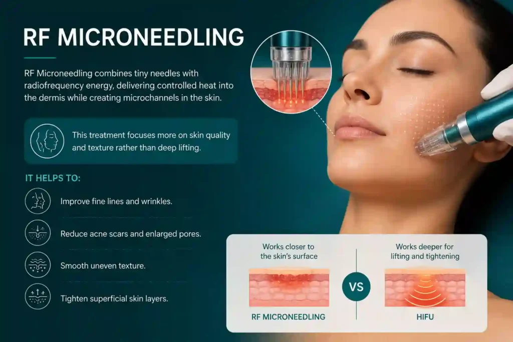 What Does RF Microneedling Do That HIFU Alone Cannot Garston